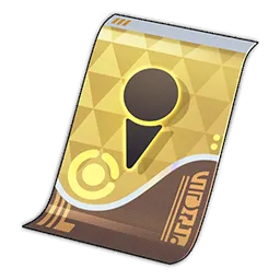 Golden Admission Ticket