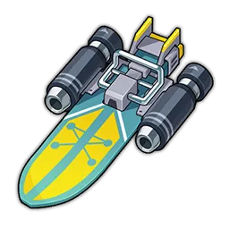 Speeding Jet Surfboard
